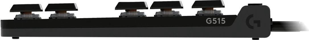 Tastierë gaming Logitech G515 TKL, Wired, RGB, Black