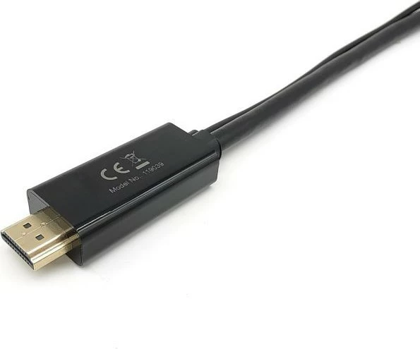 Adapter HDMI në DisplayPort Equip, 0.15 m, HDMI Type A, DisplayPort, i zi