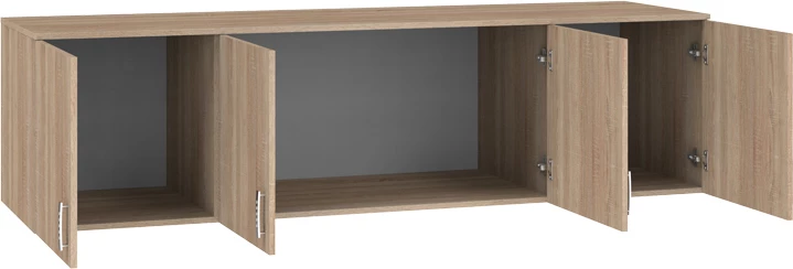 Dollap katërkanatësh Royal, sonoma, 200x58x53cm