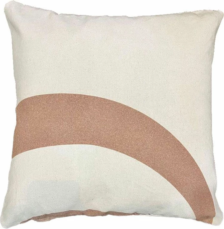 Jastëk dekorativ Mayra A, pambuk-poliester, ngjyrë bezhë, 45x45cm