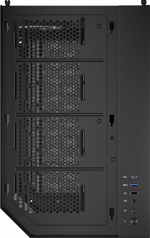 Kasë Krux Empero ARGB (KRXD010) midi tower ATX, e zezë