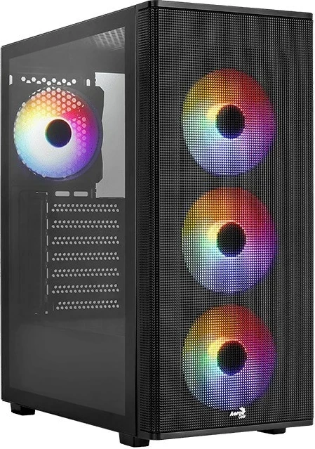 Kasë Aerocool PGS Designer-G-BK-V1, e zezë