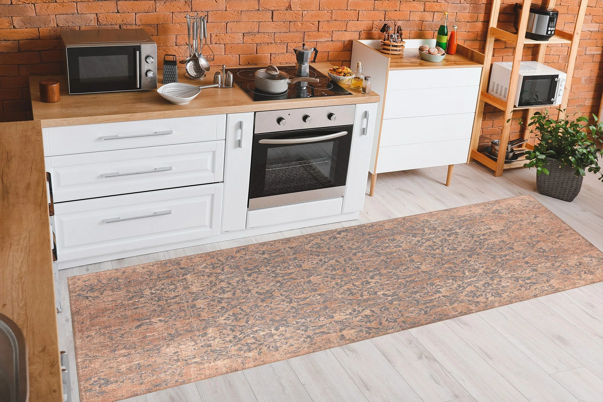 Qilim korridori (75x230), Conceptum Hypnose, Blues Chenille, kafe AL 318