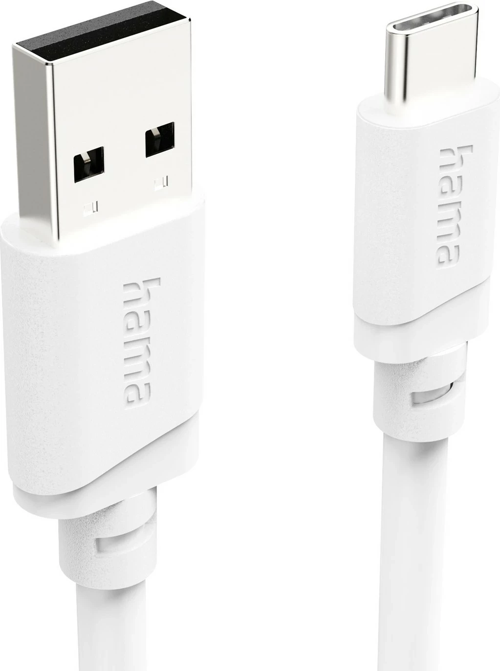Kabllo karikimi Hama USB-A në USB-C, 2 m, e bardhë