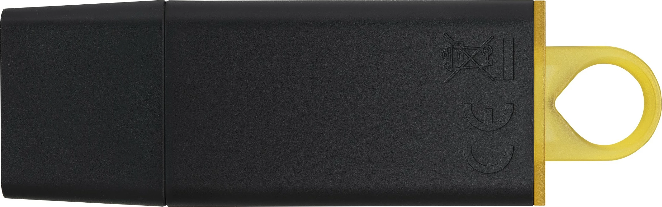 USB 3.2 Flash Drive Kingston DataTraveler Exodia, 128 GB, USB Type-A, Black, Yellow