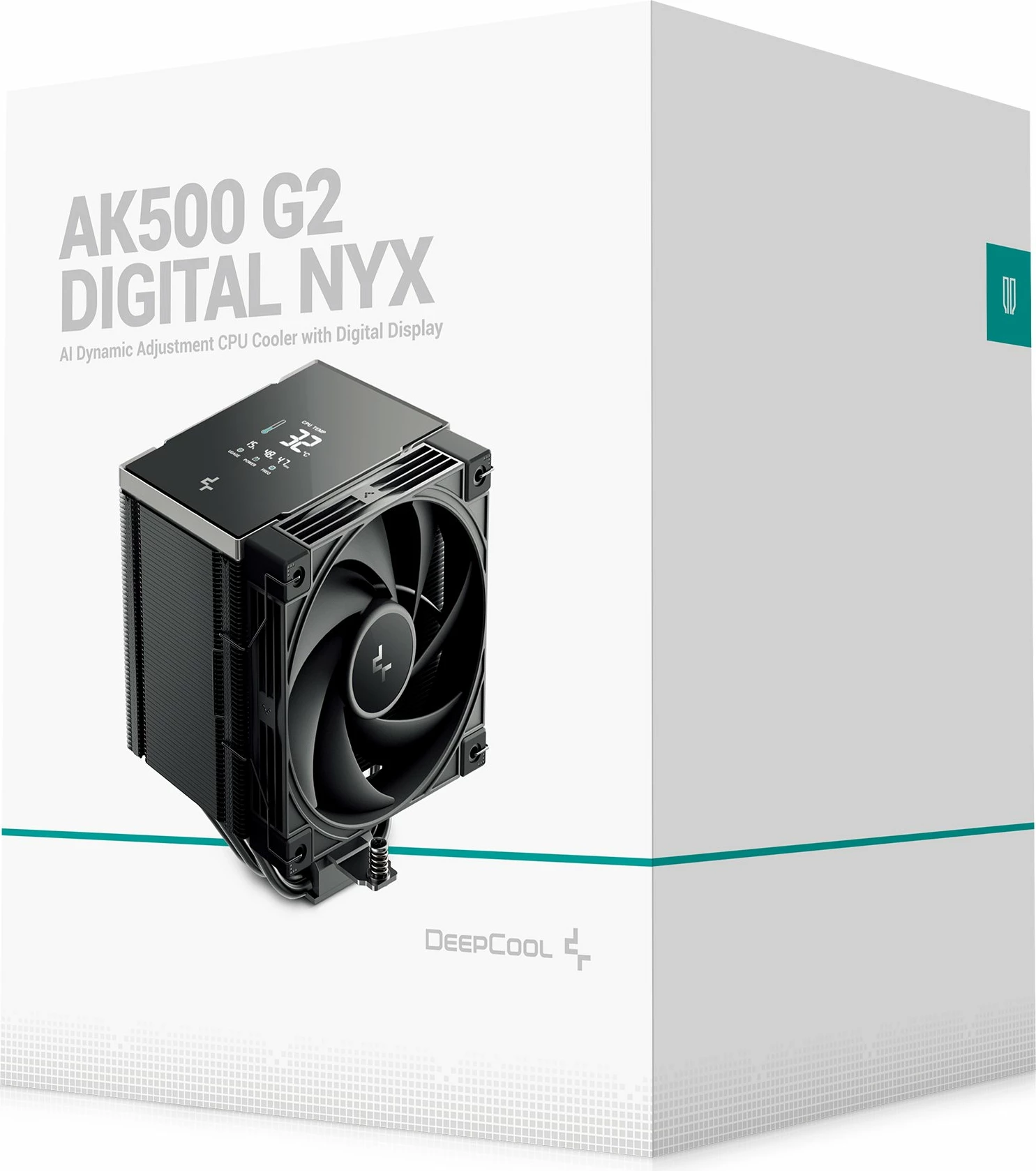 Ftohës CPU Deepcool AK500 G2 Digital NYX 120mm 260W, i zi
