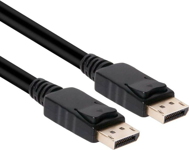 Kabllo DisplayPort Club3D 1.4 HBR3, 1m, 32.4Gb/s, e zezë
