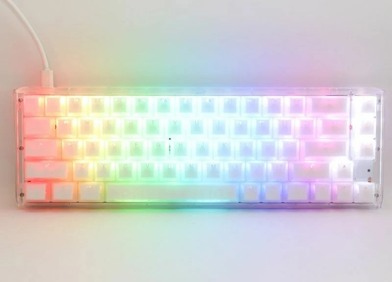 Tastierë gaming Ducky One 3 Aura White SF, e bardhë