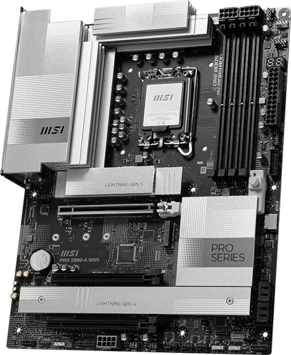 Pllakë amë MSI PRO Z890-A WIFI, Intel Z890, Socket LGA 1851, ATX, E zezë