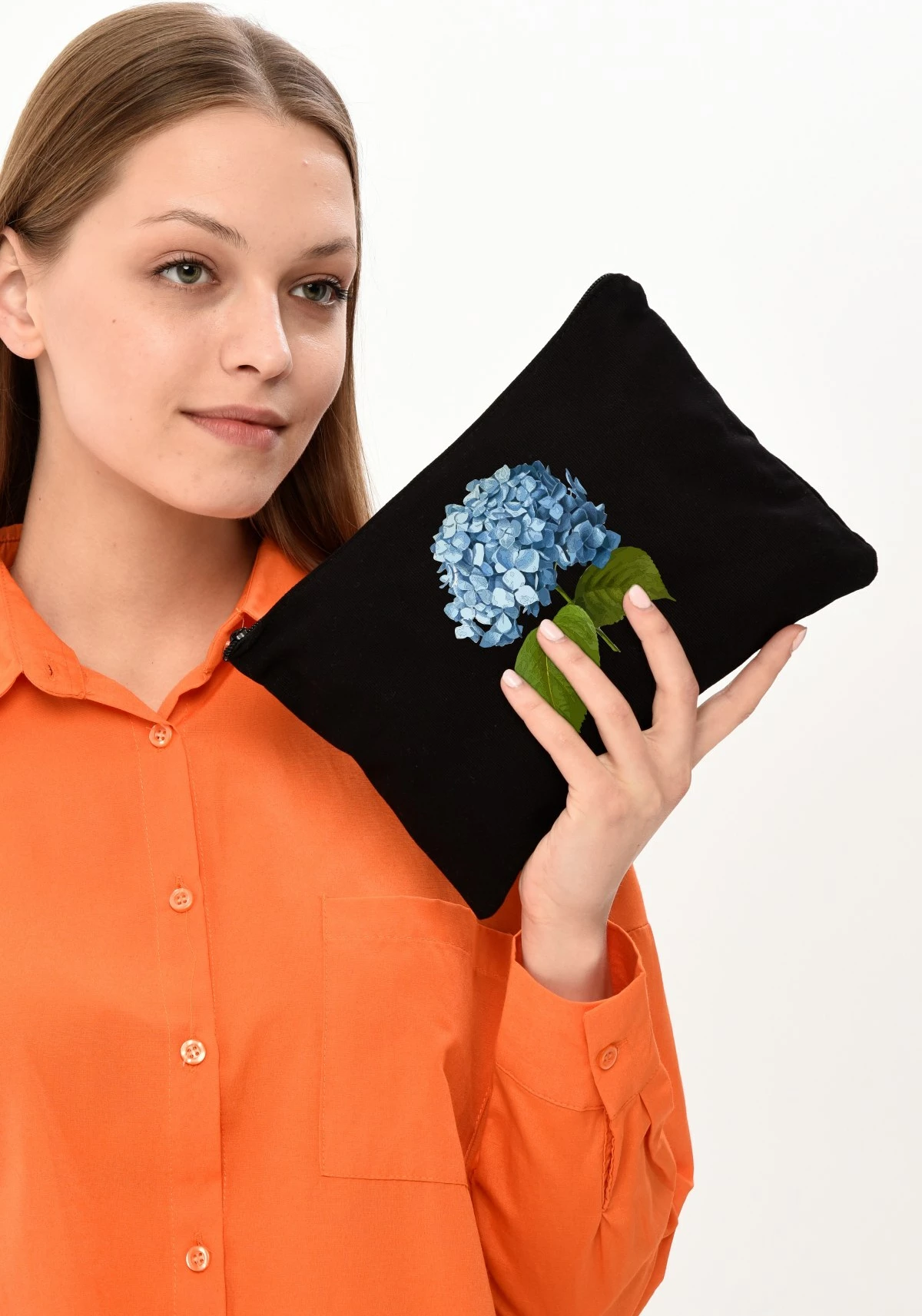 Çantë për make-up, Zoozie Bags, e zezë, 25x18cm