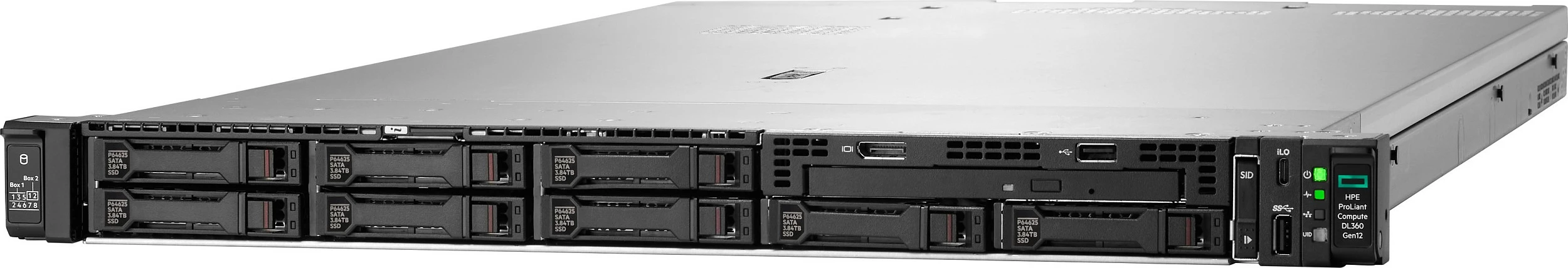 Server HPE ProLiant Compute DL360 Gen12 6515P, 16 bërthama, 64GB DDR5, 2x480GB SSD, Rack 1U