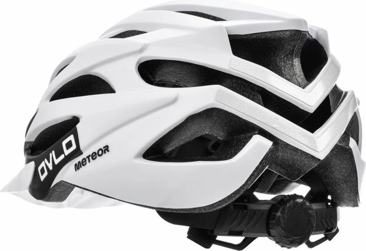 Helmetë për meshkuj dhe femra Meteor, të bardhë