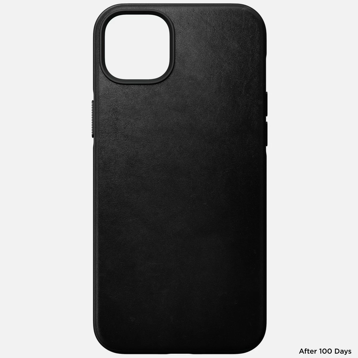 Mbështjellës Nomad Modern Leather Case për iPhone 14 Plus, e zezë
