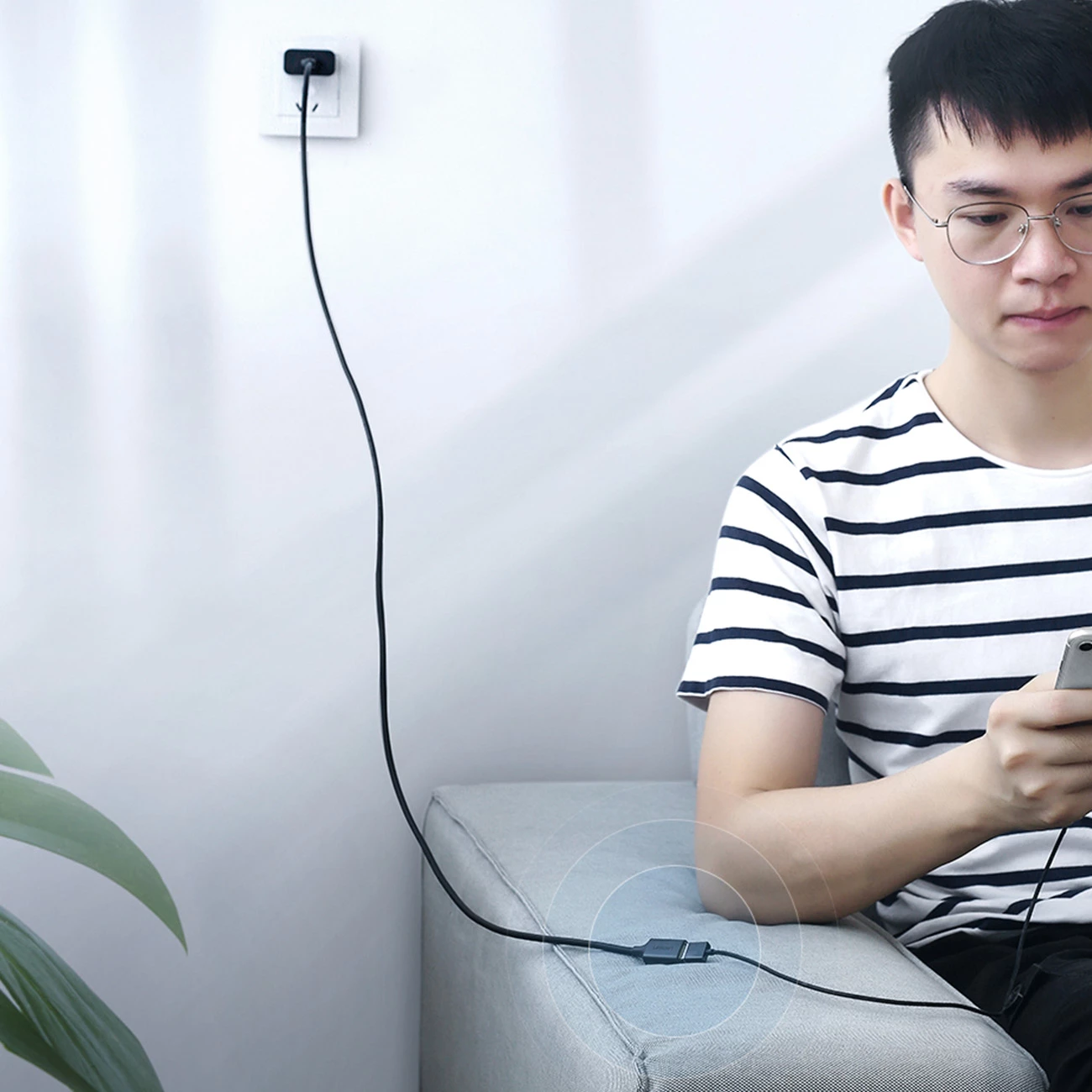 Kabllo zgjatuese USB Ugreen US103, 3m, USB 2.0, E zezë