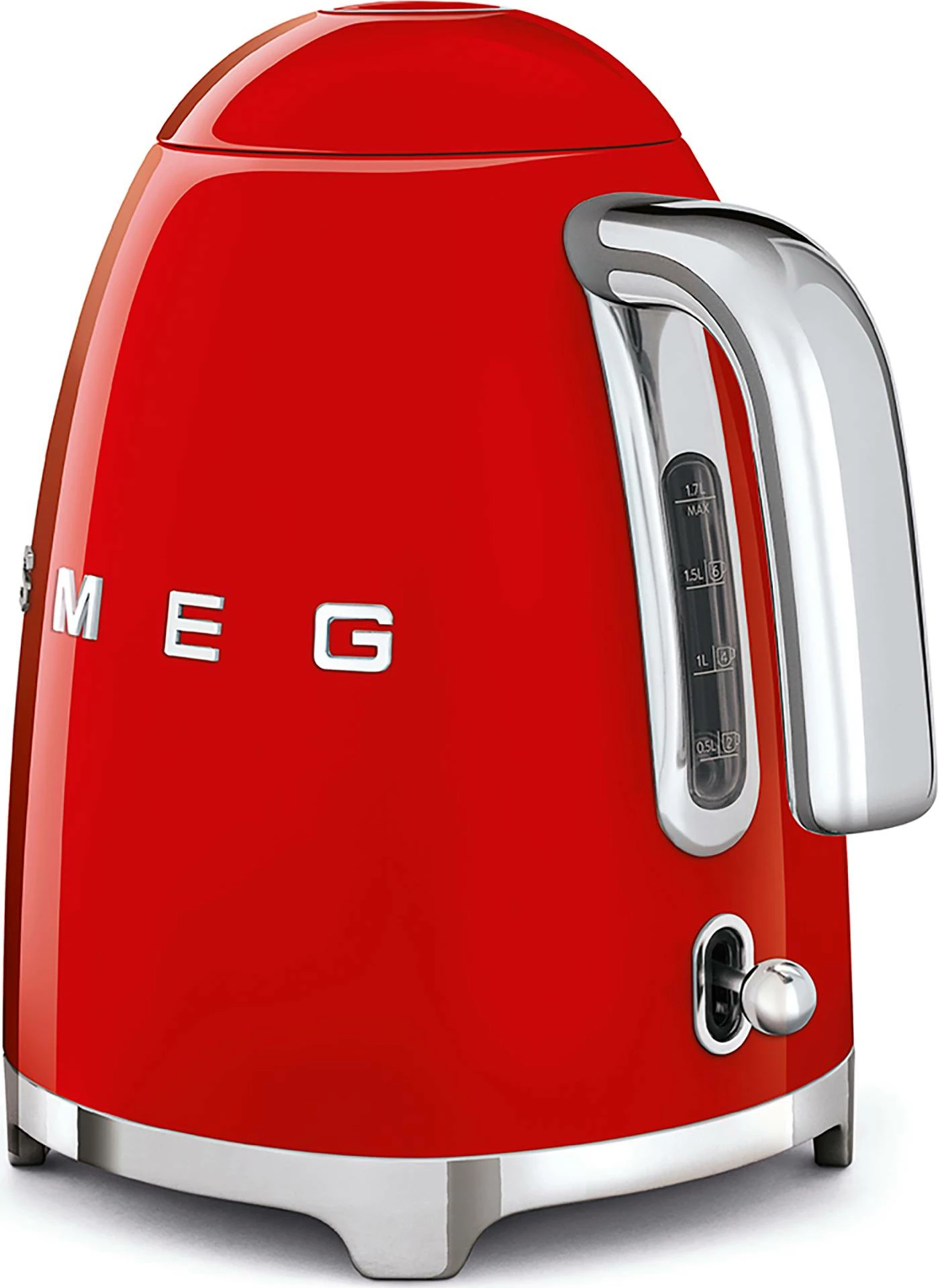 Çajnik elektrik Smeg KLF03RDEU 1.7L 2400W, i kuq