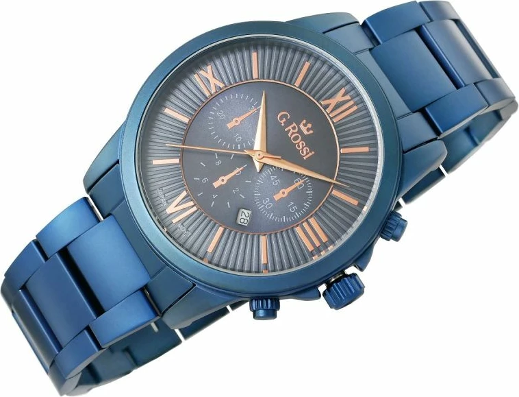 Orë dore për meshkuj G.Rossi, blu