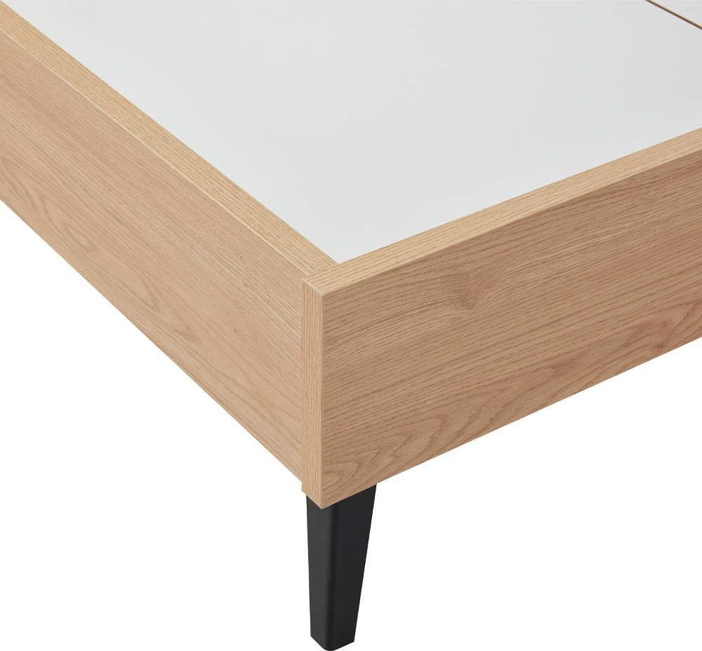 Krevat Neon për dyshek 160x200cm, natyral, 167x207x105cm