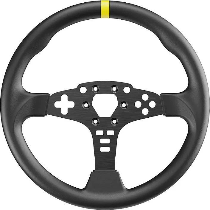 Timon (rim) për sim racing Moza Racing ES, 12 inç, i zi/verdhe