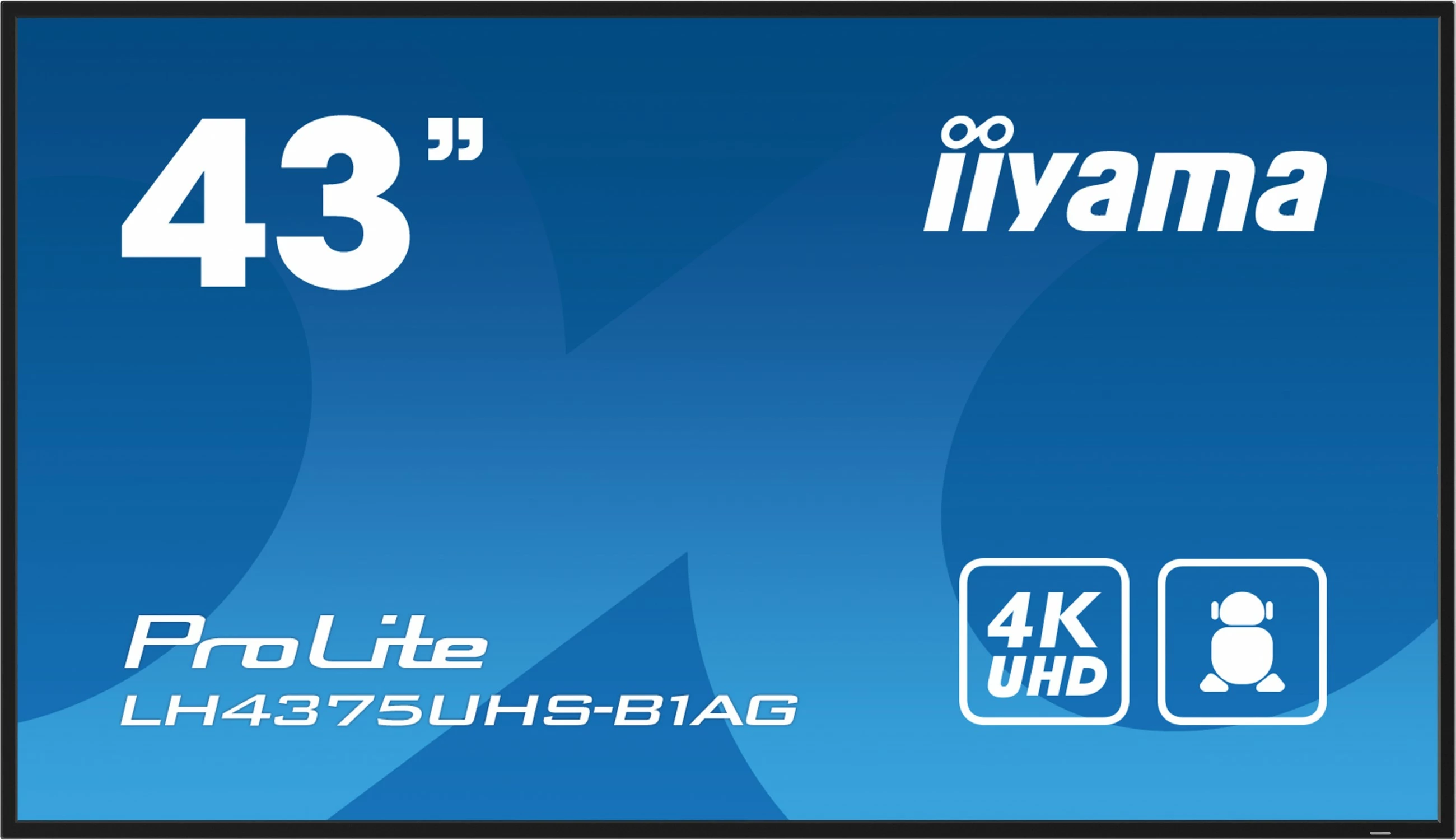 Ekran dixhital iiyama ProLite, 43", LCD, 4K UHD, Wi-Fi