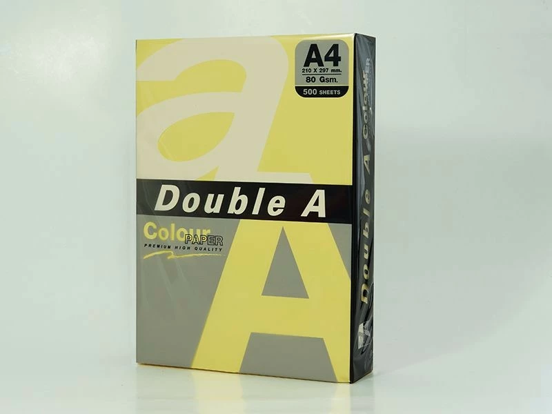 Double A Leter Me Ngjyre A4 80Gr Butter 100Fl