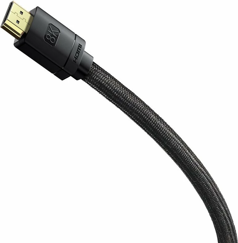 Kabllo HDMI Baseus CAKGQ-L01, 3m, 8K, 48Gbps, e zezë