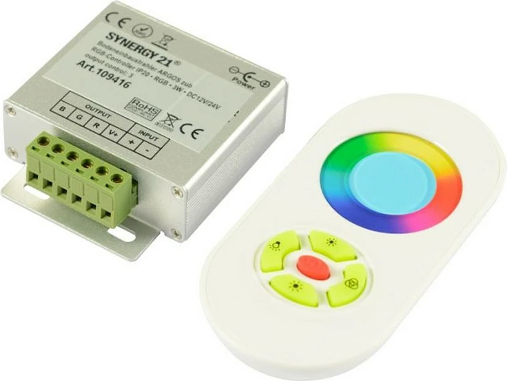 Kontroller LED Synergy21 S21-LED-L00046, 12-24V, 6A, IP20, i bardhë