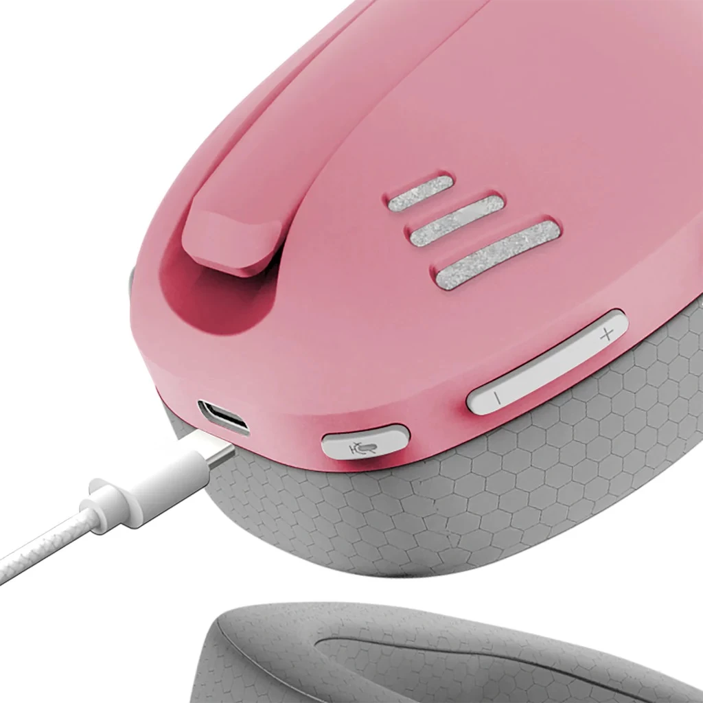 Kufje gaming wireless Redragon Ire Pro H848B 7.1 Surround, 2.4GHz/BT/3.5mm, rozë