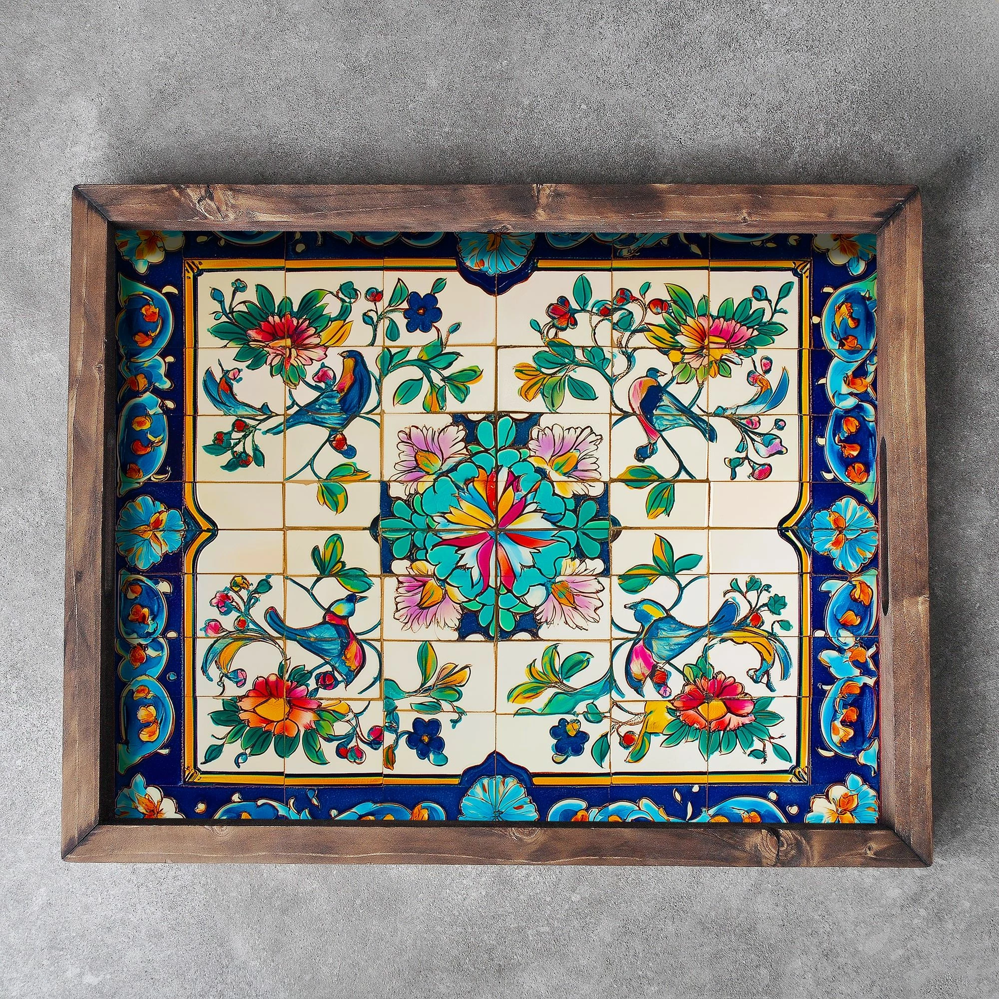 Tabaka druri me dizajn shumëngjyrësh, Evila Originals, REF022