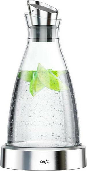Karafë Emsa Flow 505219, 1L, xham, inox/transparent