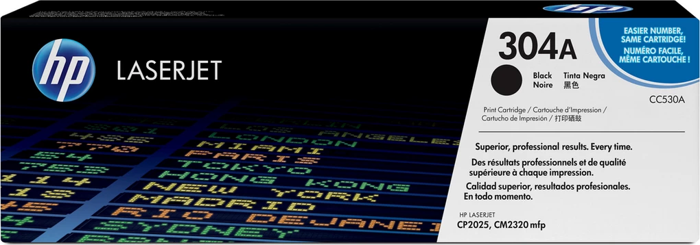 Toner HP 304A CC530A rendiment 3500 faqe, standard, i zi