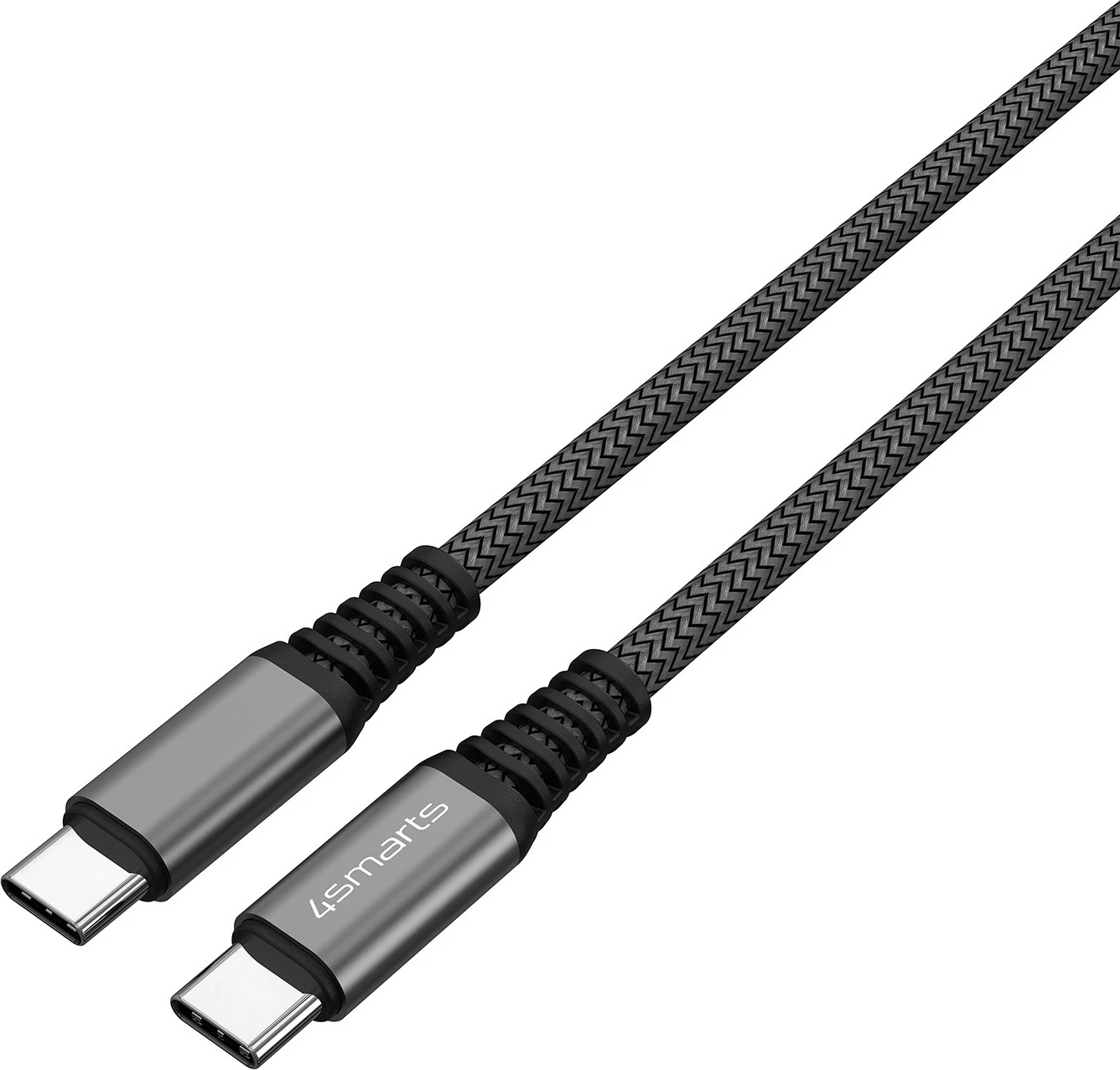 Kabllo USB C 4smarts 456266, 1.5 m, 0.48 Gbit/s, e zezë