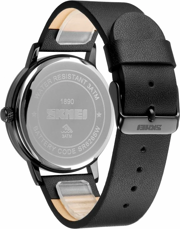 Orë dore për meshkuj Skmei, e zezë