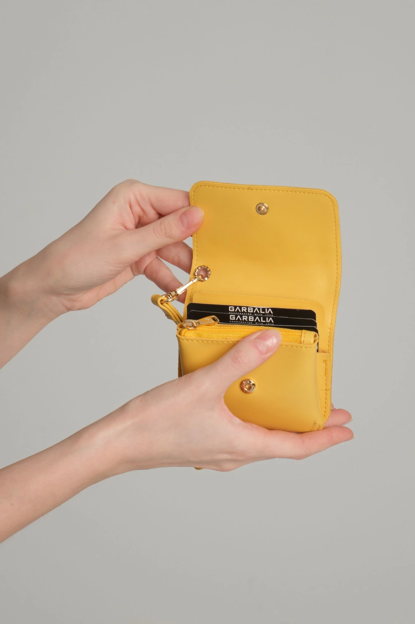 Portofol për gra Zoozie Bags, Mini Best, ngjyrë e verdhë