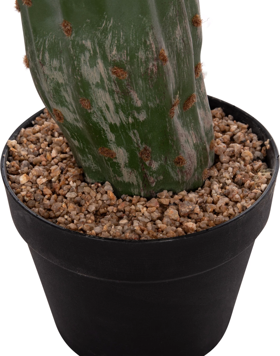 Bimë dekorative sintetike në vazo, lloj kaktusi, FH4746, 17.5x42x113cm