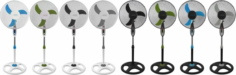 Ventilator dyshemeje Esperanza EHF002KE 40 cm 50W 3-shpejtësi me oscilim, i zi