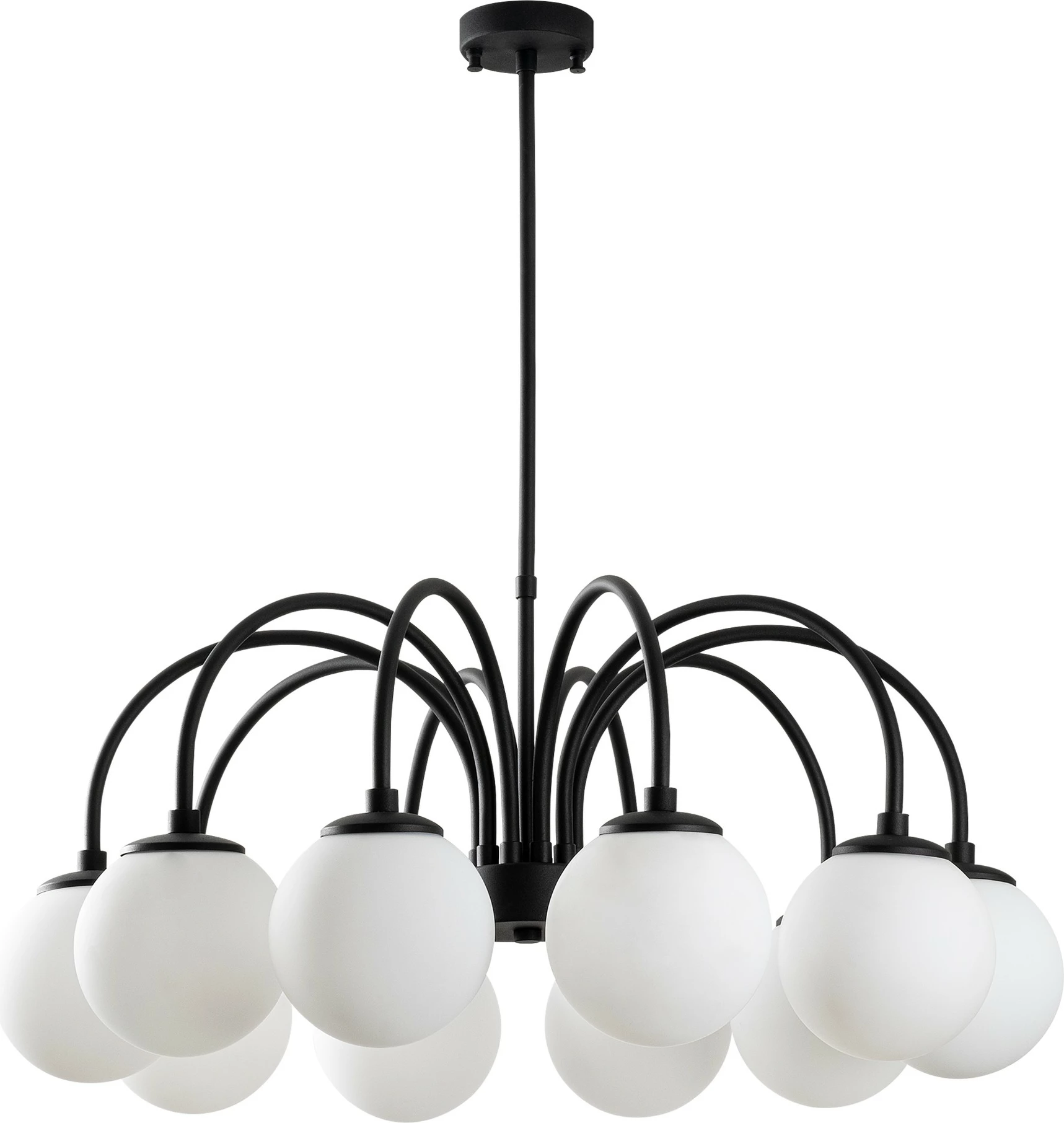 Llambadar modern Opviq, ngjyrë e zezë, Sferıs - 13940