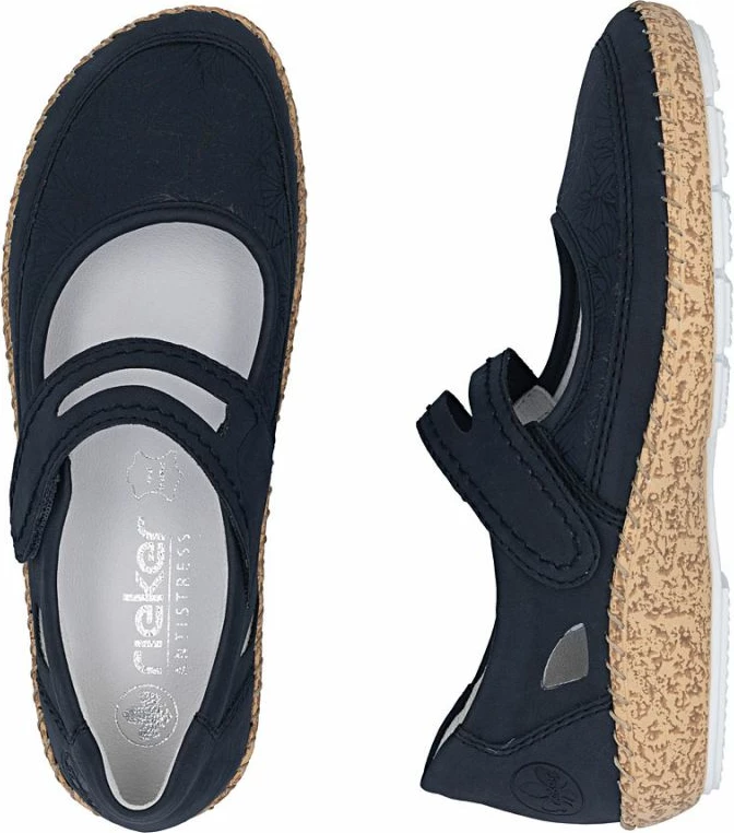 Sandale femra Rieker 44859-14, të kaltërta