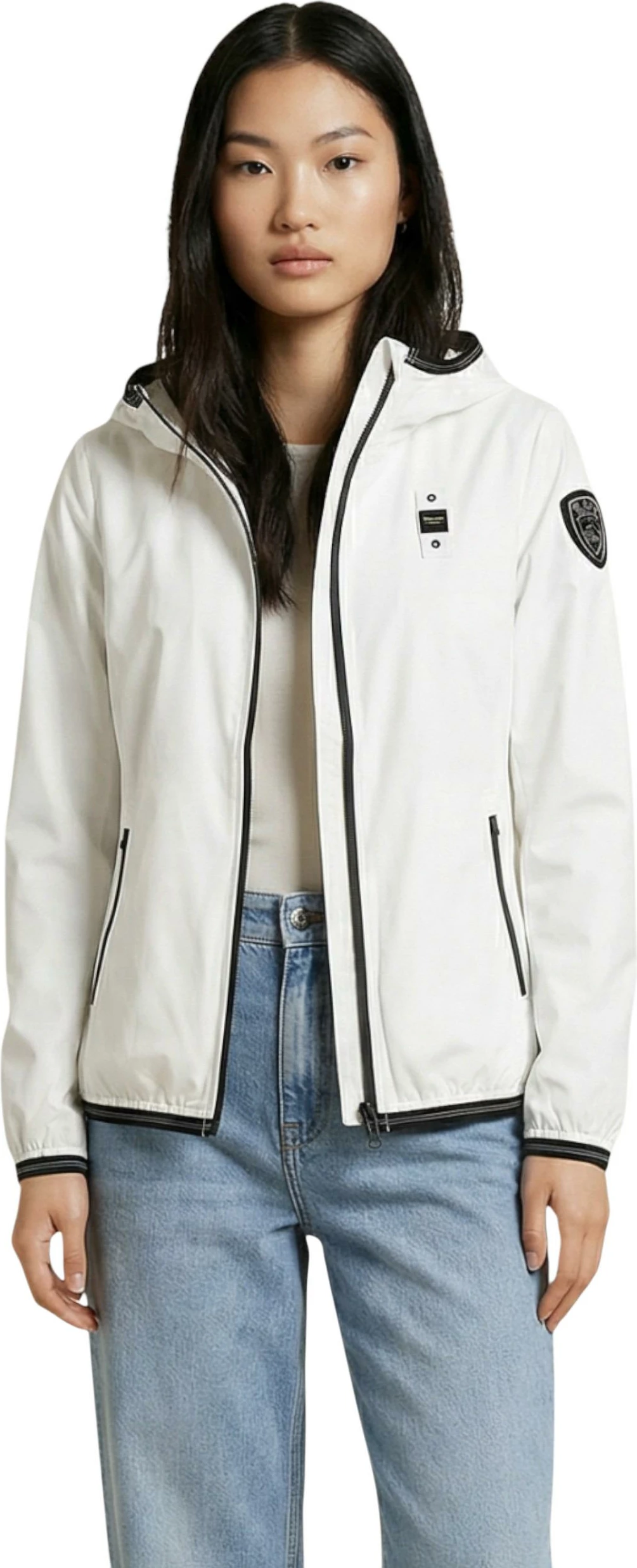 Jakne për femra Blauer NAY 26SBLDC11095, të bardha [Madhësia: XL]