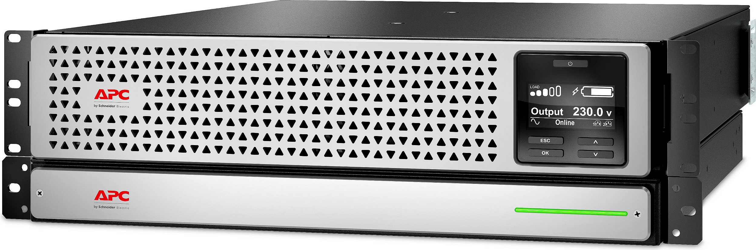UPS APC Smart-UPS On-Line 1000VA 3U rack, 900W, 230V, 8x C13, Li-Ion, e zezë/gri