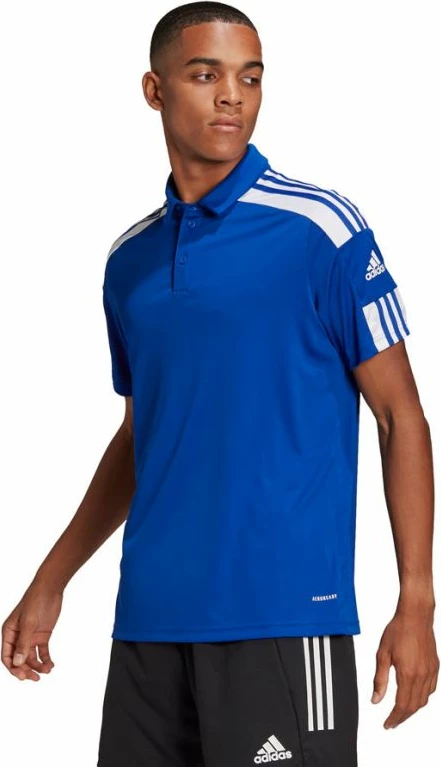 Fanellë futbolli për meshkuj adidas Squadra 21 Polo, blu [Madhësia: S]