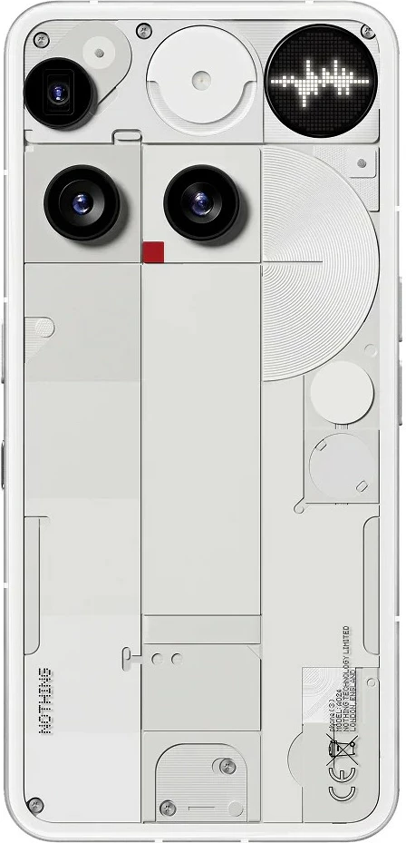 Celular Nothing Phone 3 5G, 12GB RAM, 256GB, bardhë