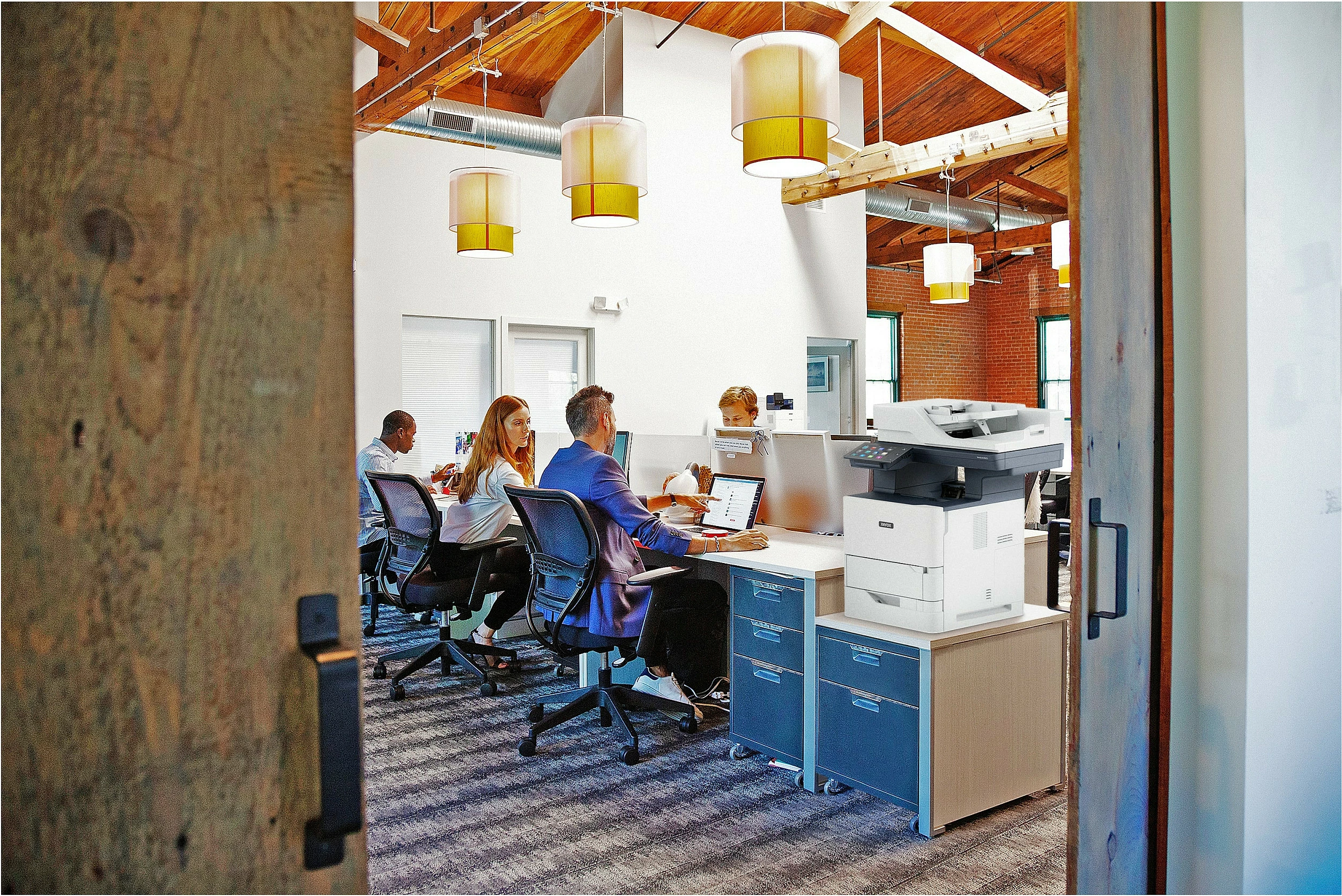 Printer multifunksional Xerox VersaLink B625, A4, laser mono, duplex, 61 ppm, 2 tabaka 650 fletë, zi/gri