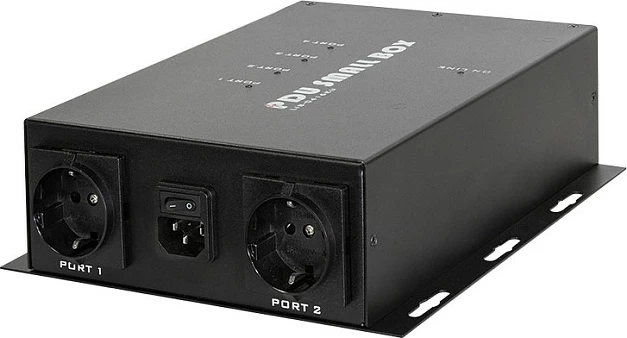 PDU smart LogiLink Smart IP PDU Box 4-Ways, 4 priza, e zezë