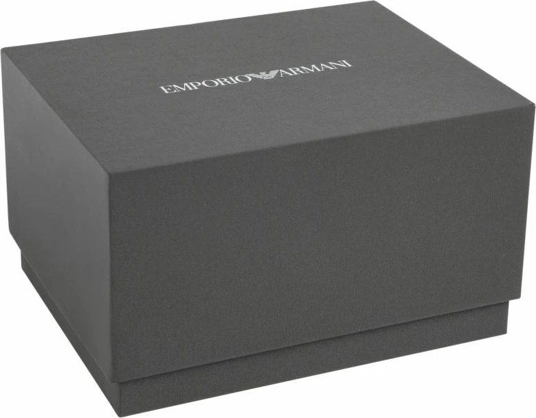 Orë dore me byzylyk për meshkuj Emporio Armani, të zeza