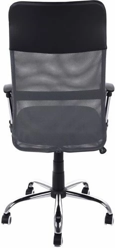 Karrige zyre Funfit Xenos Compact, me rrota, me mbështetëse krahu, e rregullueshme 38-48 cm, max 120 kg, e zezë