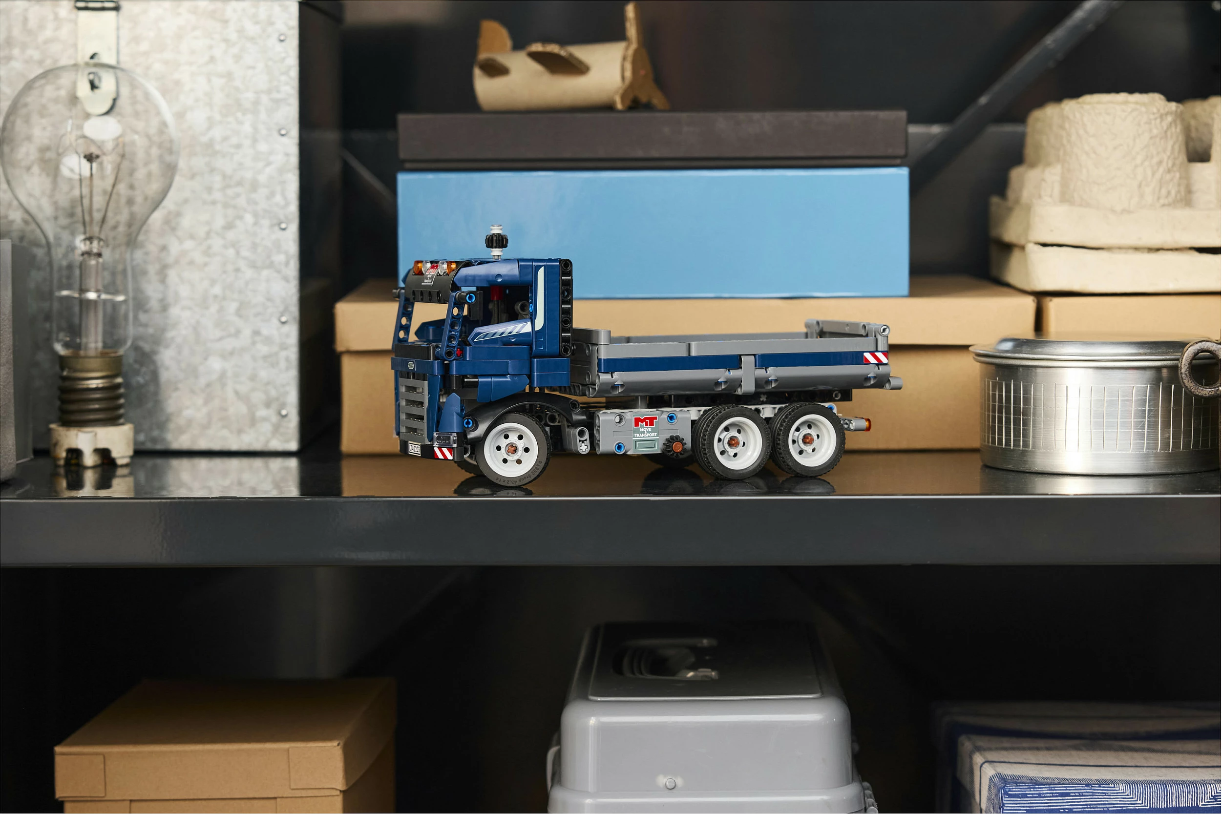 Set ndërtimi LEGO Technic Tipping Dump Truck, 462 pjesë, shumëngjyrësh
