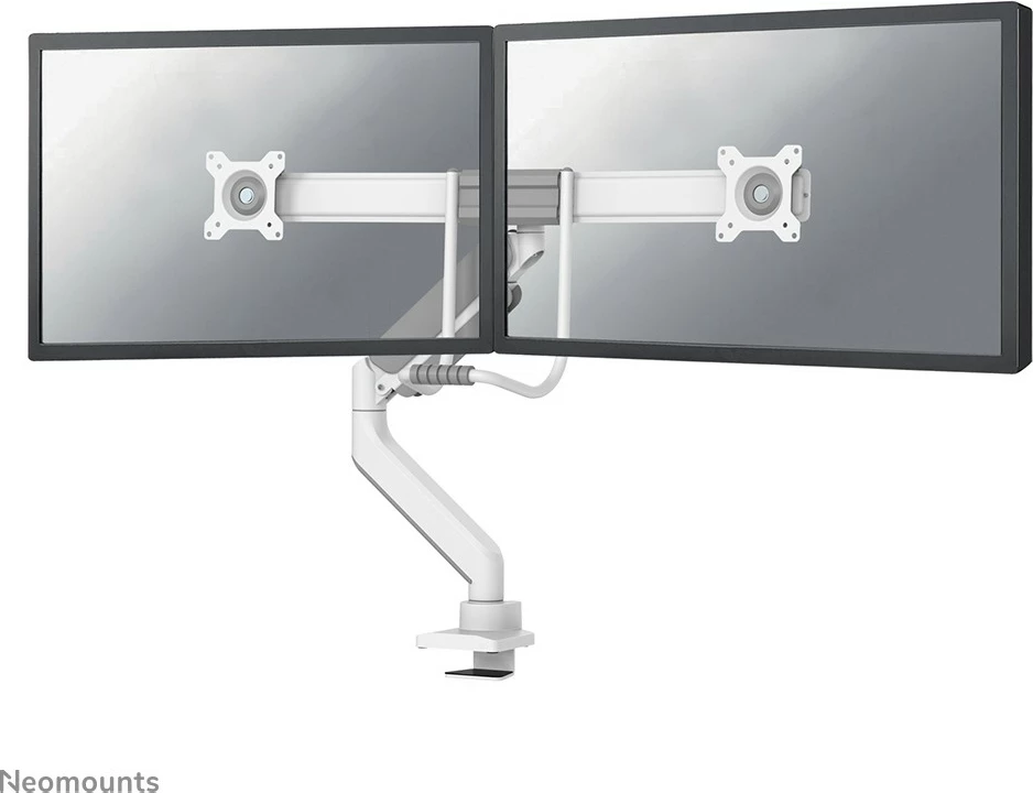 Krah monitori tavoline Neomounts, Clamp/Grommet, 8 kg, 43.2 cm (17"), 81.3 cm (32"), 100 x 100 mm, Bardhë