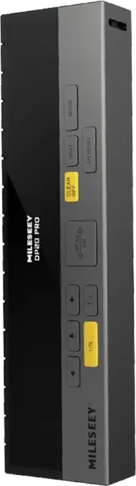Distancmetër lazer Mileseey DP 20 Pro 120 m, Bluetooth, OLED, e zez/gri, set me çantë