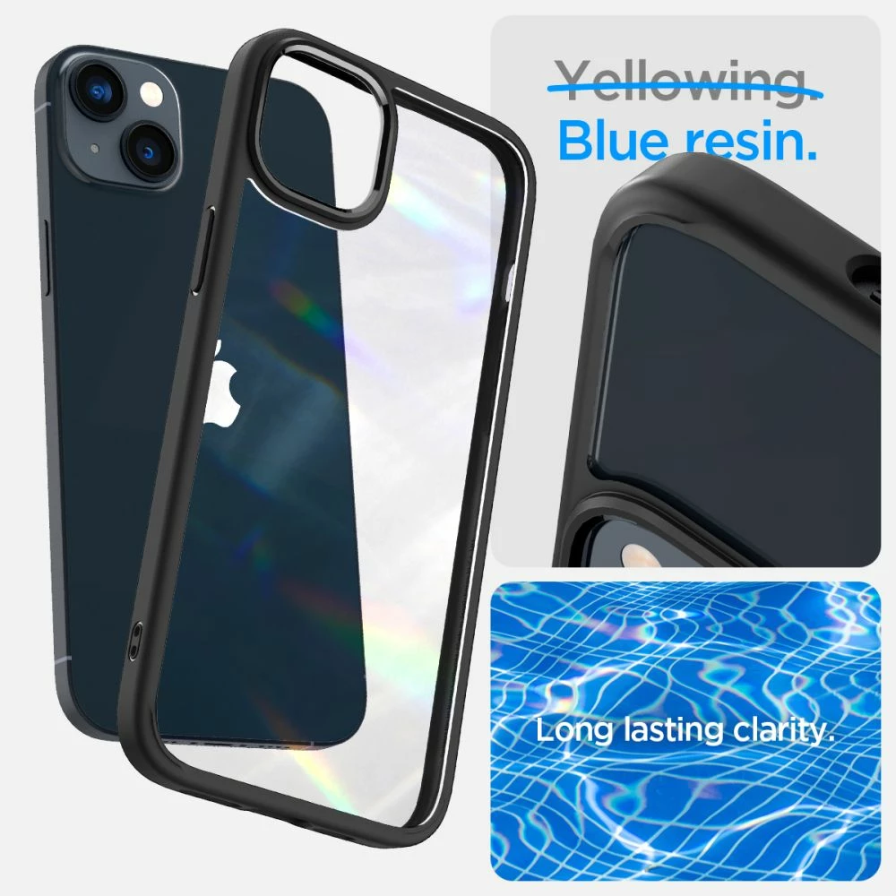 Mbështjellës Spigen Ultra Hybrid për iPhone 14 Plus, Matte Black
