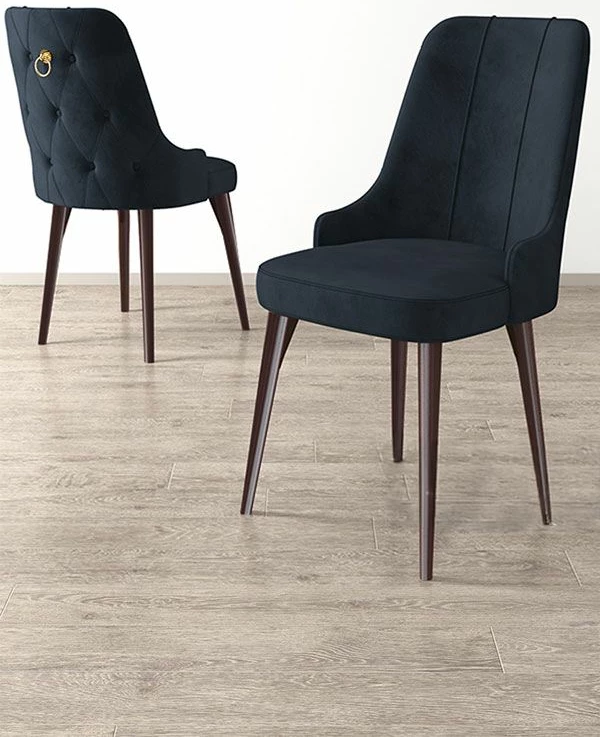 Set karrigesh (6 copë), Hanah Home Newa, antracit, kafe